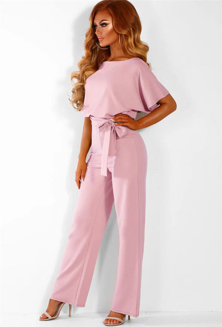 Elegante Jumpsuit voor Vrouw met Lange Mouwen