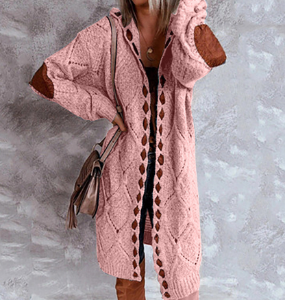 Oversized Gehaakte Cardigan Zacht en Luchtig Bohemian Stijl