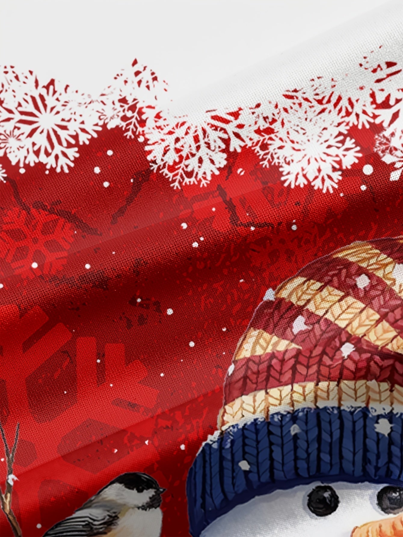 Kersttrui Heren Rendier Sweatshirt Crewneck Kerstman Design