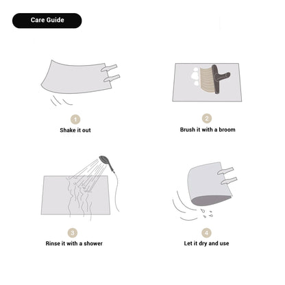 Luxe antislip badmat met abstract design voor moderne badkamers