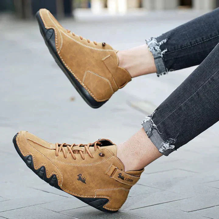 Herensneakers Sportief Outdoor Damian Casual Stijl