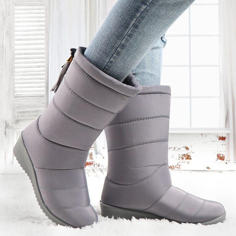 Vrouwen Laarzen Waterdicht Halfhoog Comfortabel