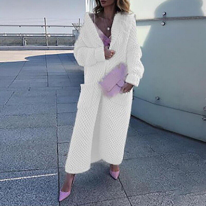 Dames Trui Lang Model Vest Sweater