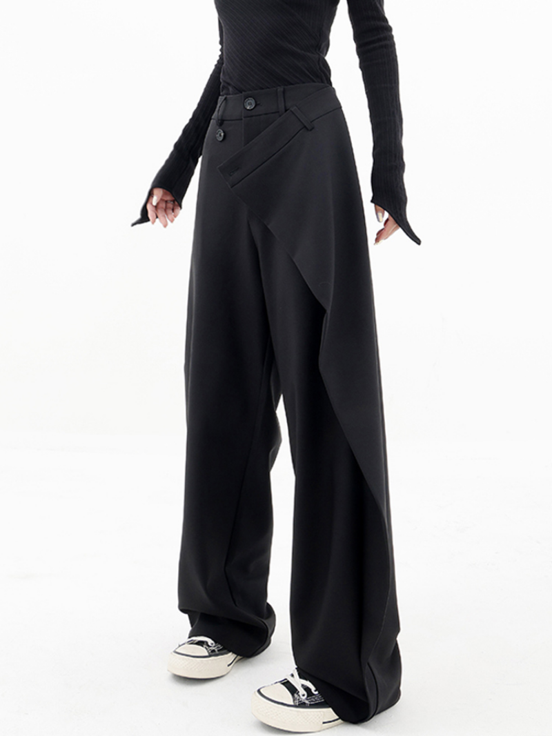 Asymmetrische Broek voor Vrouw Losse Zomerstijl - StudioMarella