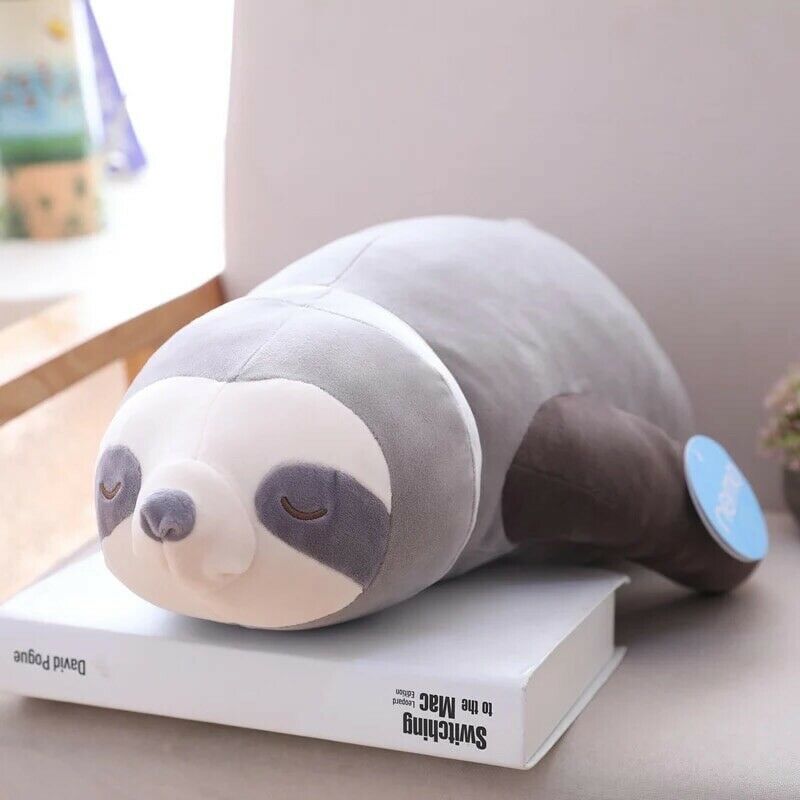 Luiaard Knuffel Groot Zacht Pluche Speelgoed 60-100 cm Kinderen Volwassenen Knuffeldier Cadeau