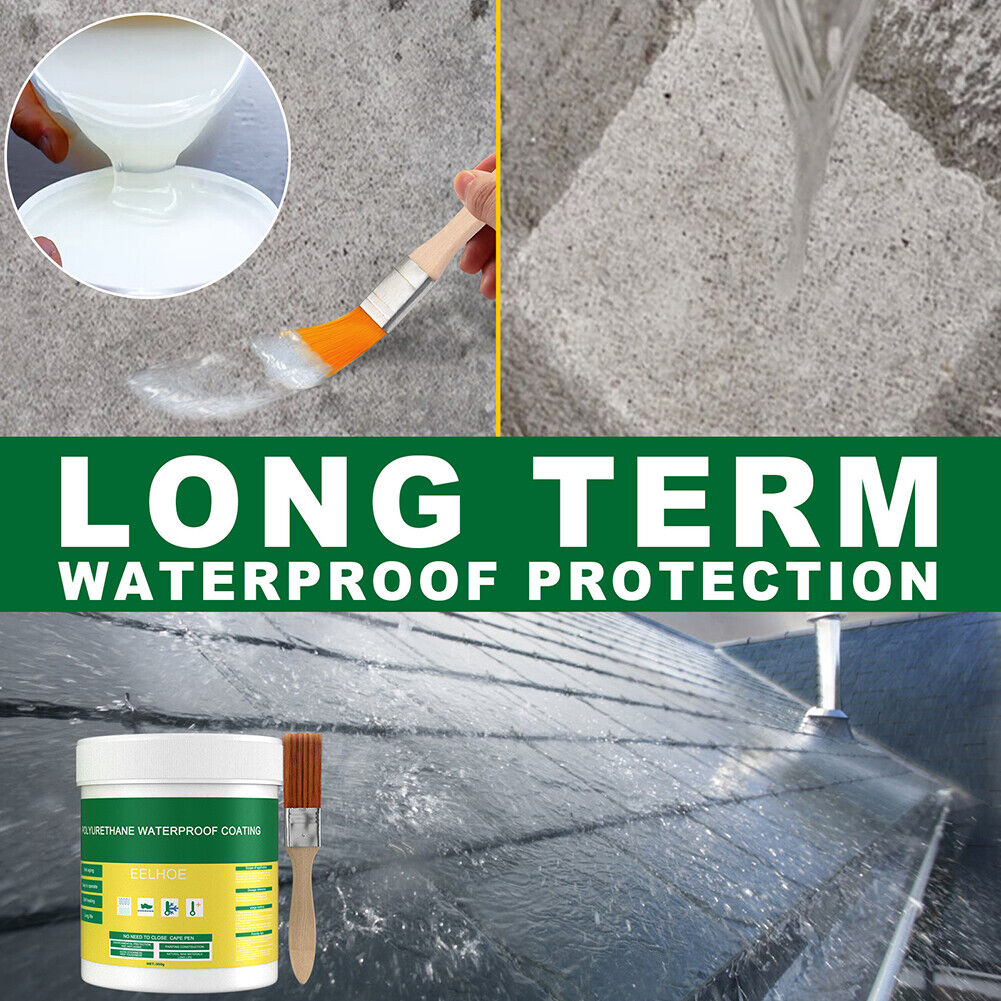 Waterafstotende Coating Spray — Transparante Transparante Beschermlaag voor Daken Balkons Muren Tegels