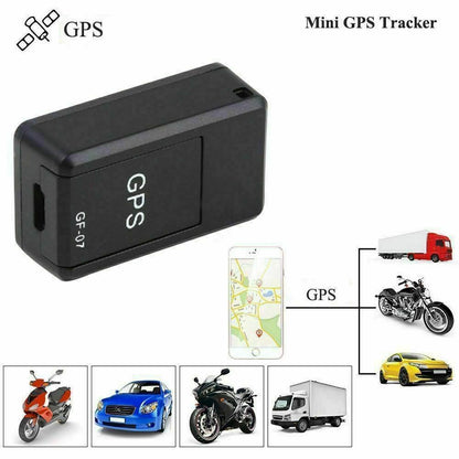 Compacte GPS-Tracker met Magnetische Bevestiging voor Real-Time Volgen en Positiebepaling