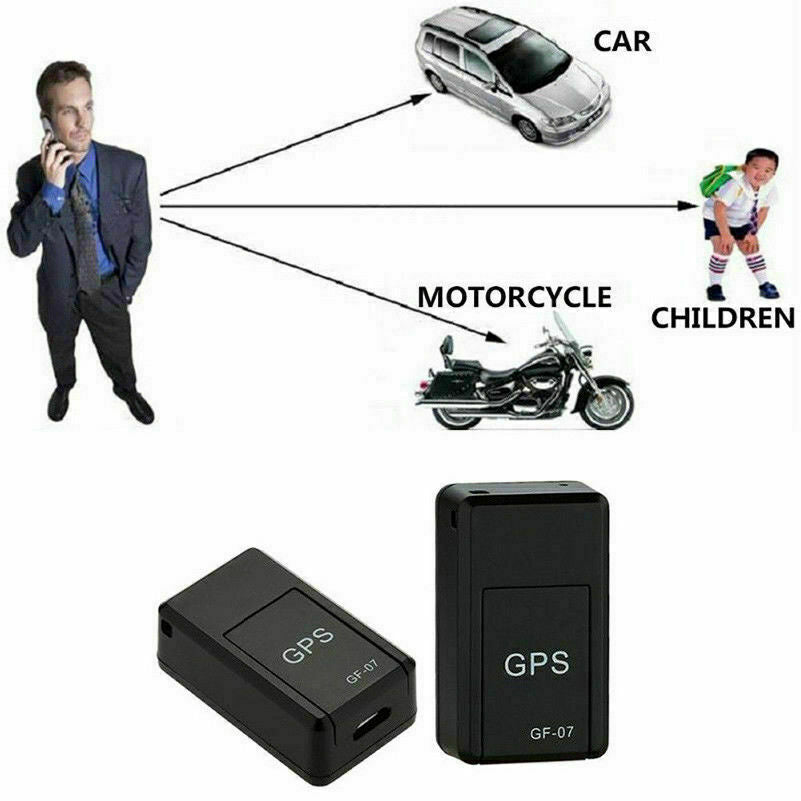 Compacte GPS-Tracker met Magnetische Bevestiging voor Real-Time Volgen en Positiebepaling