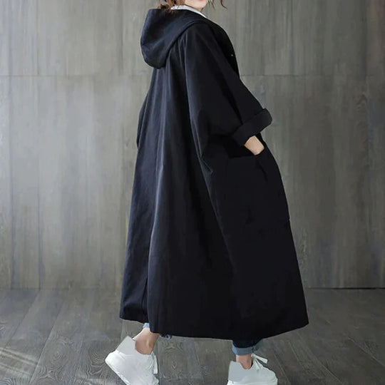 Oversized Trenchcoat Dames Langer Model