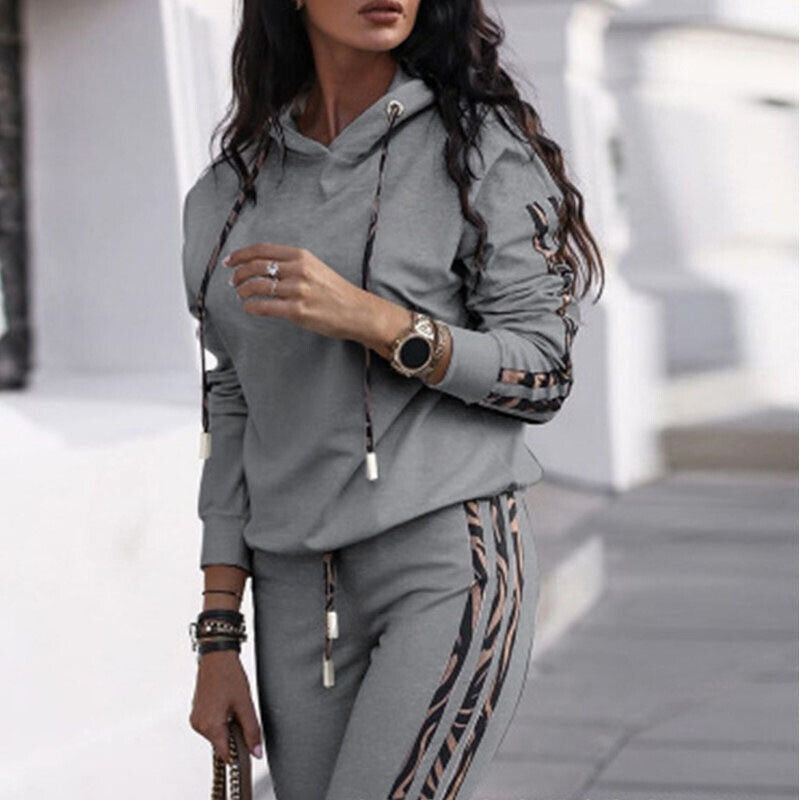 Vrouwelijk Sportoutfit Trainingspak Tweedelig Joggingpak - StudioMarella