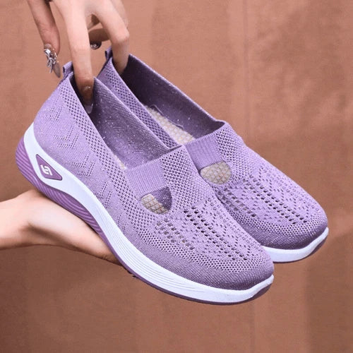 Vrouwelijke Slip-on Sneakers Comfortabel en Stijlvol