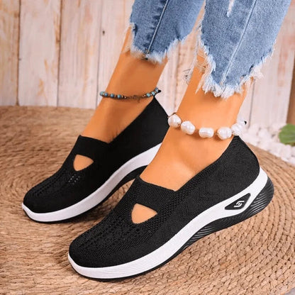 Vrouwelijke Slip-on Sneakers Comfortabel en Stijlvol