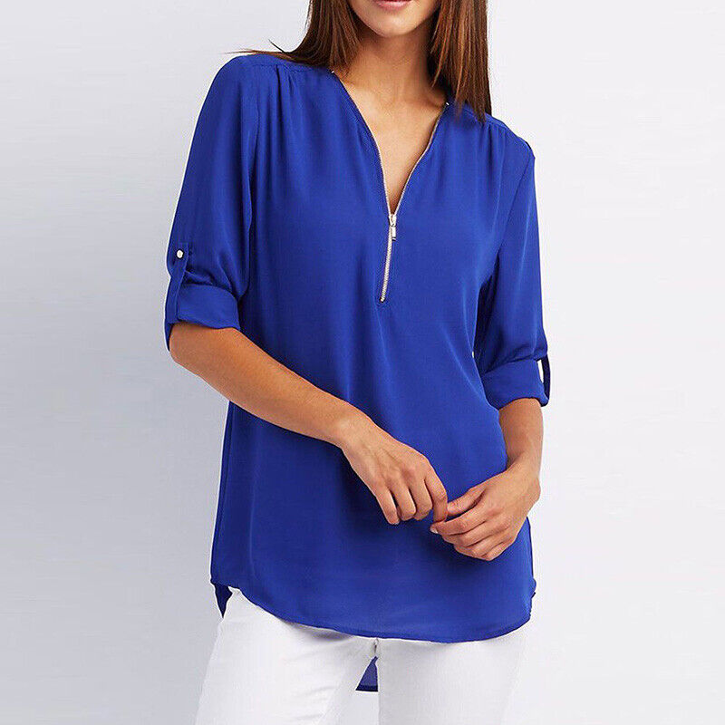 Vrouwelijke Top Comfortabel Losse Fit