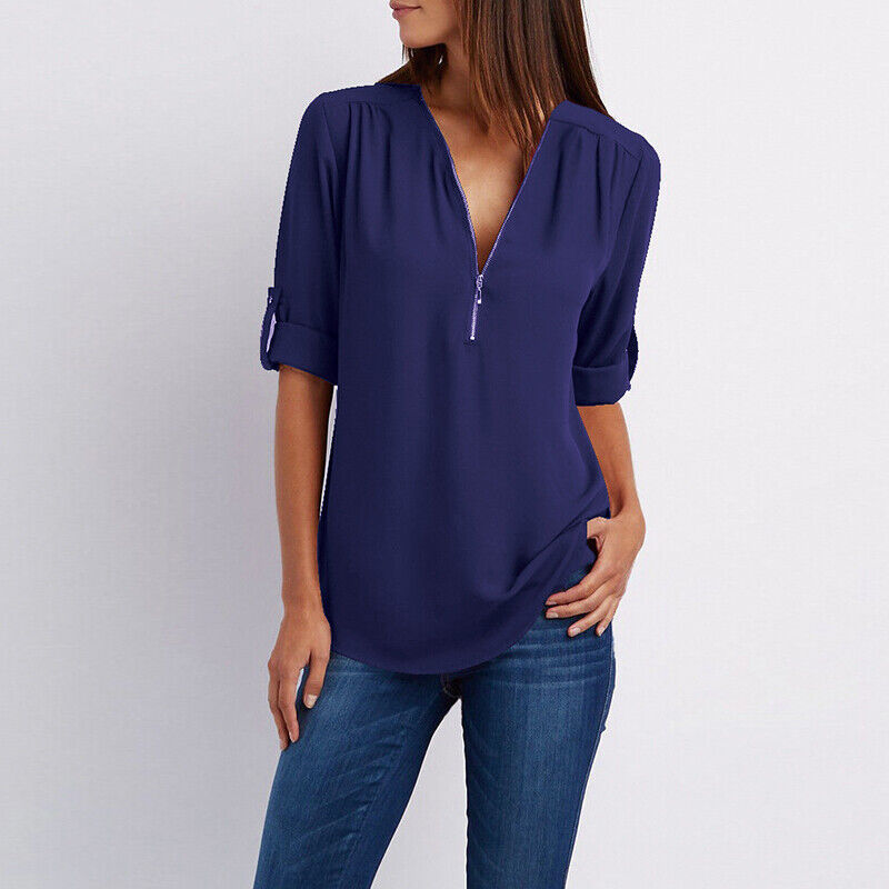 Vrouwelijke Top Comfortabel Losse Fit - StudioMarella