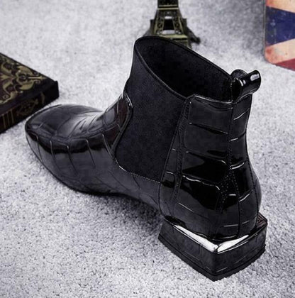Dames Leren Laarzen Hoge Kwaliteit Stijlvol