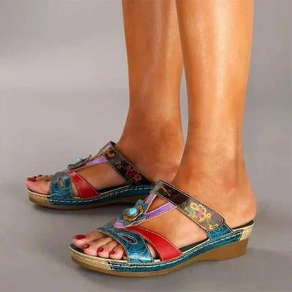 Vrouwensandalen met Riemen Bohemian Stijl