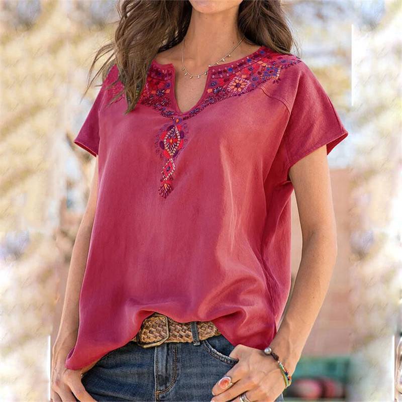 Vrouwelijke BloesBloemendesign Boho Stijl