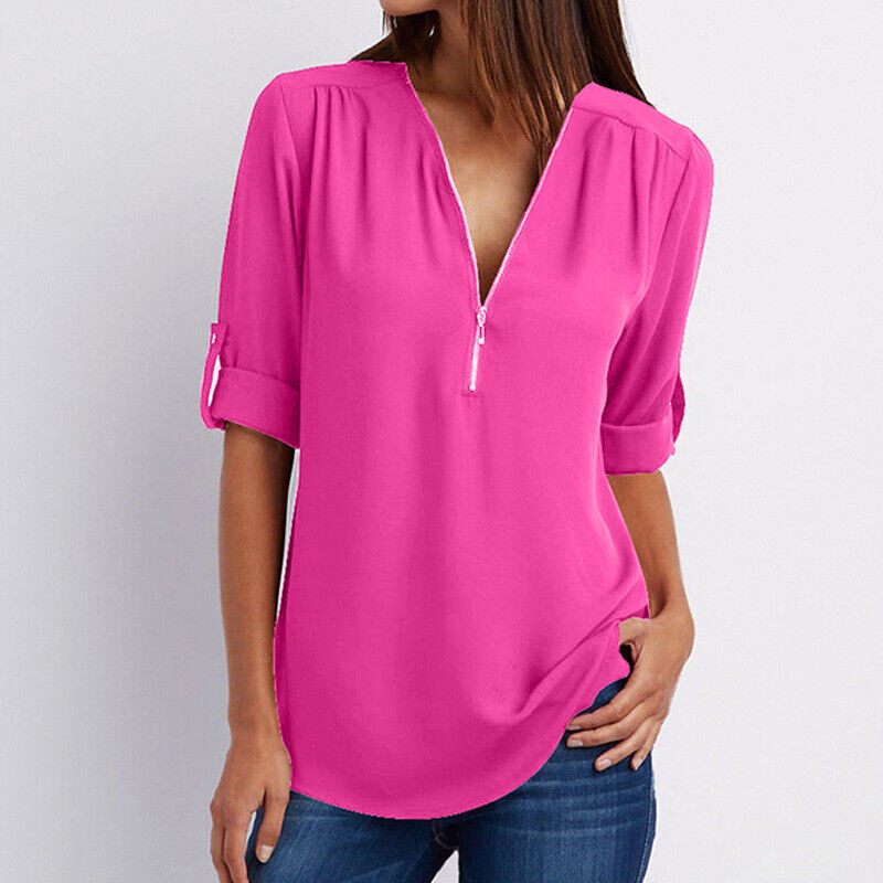Vrouwelijke Top Comfortabel Losse Fit