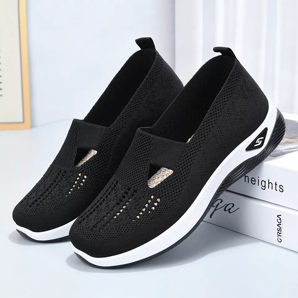 Vrouwensneakers Ademend Mesh Comfortabel Loopschoenen