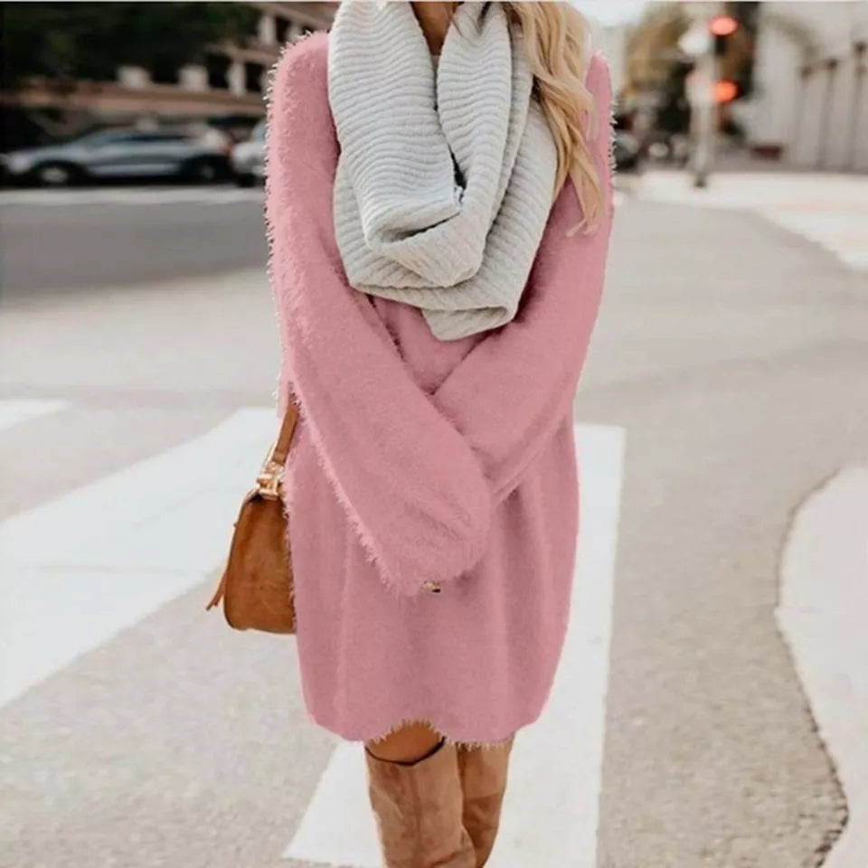 Dames Truijurk Warm Gebreid voor Winter - StudioMarella
