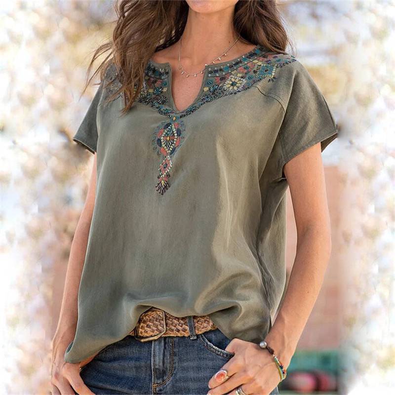 Vrouwelijke BloesBloemendesign Boho Stijl