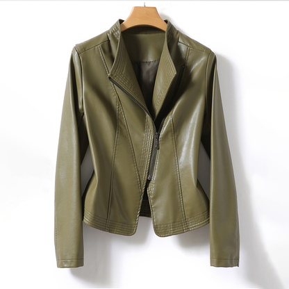 Leren Jas voor Vrouw Elegant Design - StudioMarella