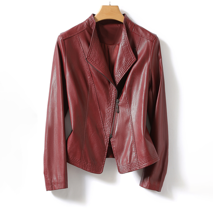 Leren Jas voor Vrouw Elegant Design