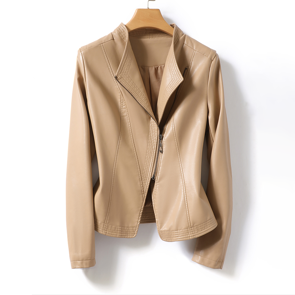 Leren Jas voor Vrouw Elegant Design