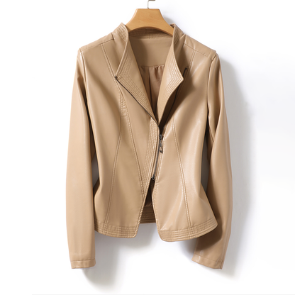 Leren Jas voor Vrouw Elegant Design