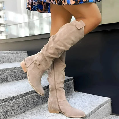 Dames Laarzen Comfortabel Luxe Leer