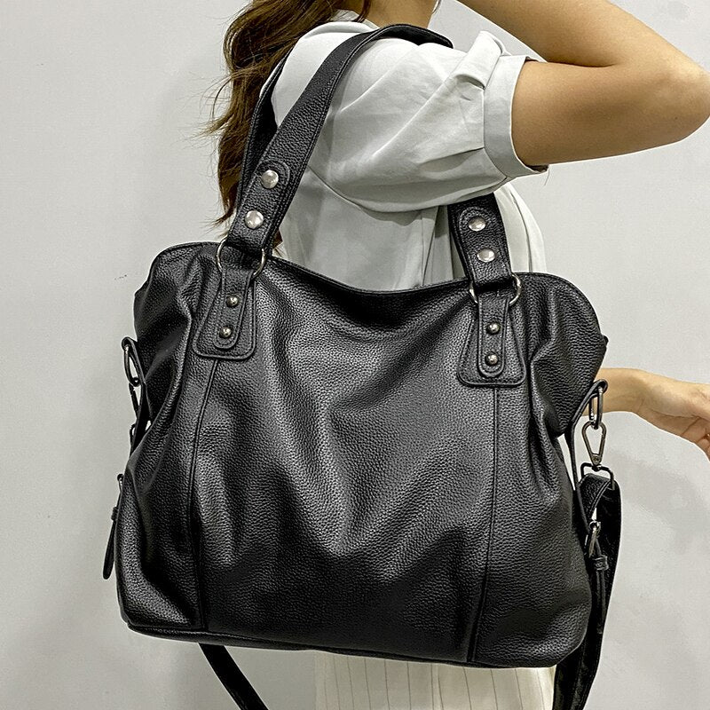 Luxe Leer Handtas Groot voor Dames
