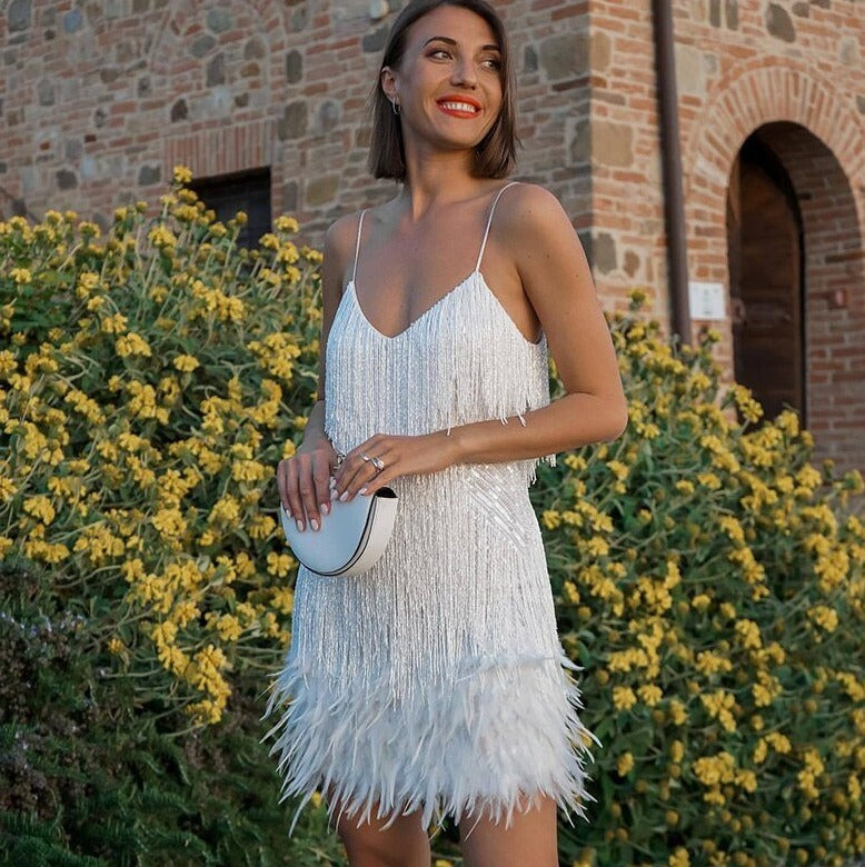 Cocktailjurk Glanzend Feestelijke Avondjurk - StudioMarella