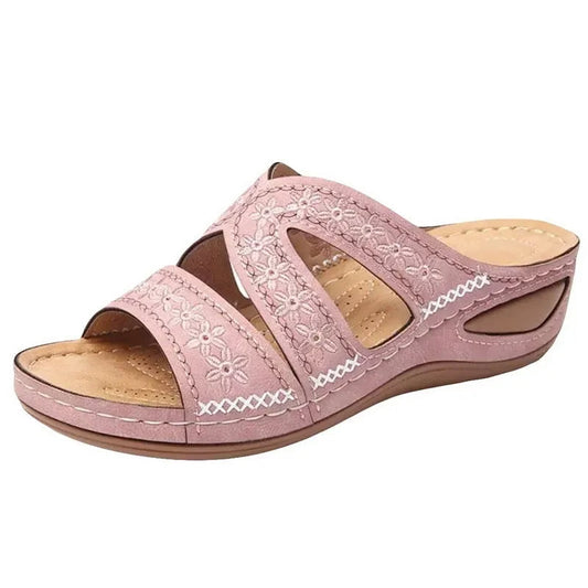 Dames Sleehakken Orthopedisch Comfortabel Vintage Stijl - StudioMarella