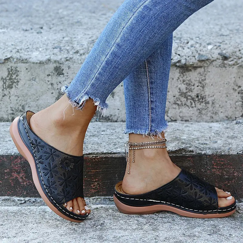 Dames Slippersandaal Orthopedisch Comfortabele Schoenen
