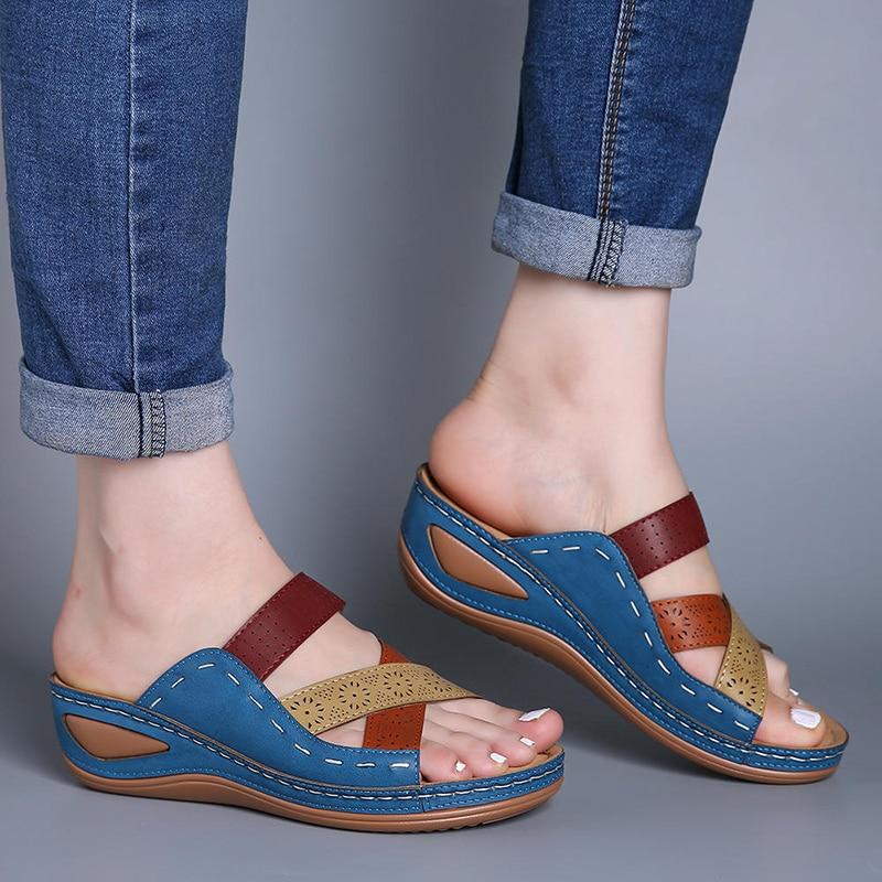 Dames Sandalen Orthopedisch Luchtig Comfortabel - StudioMarella