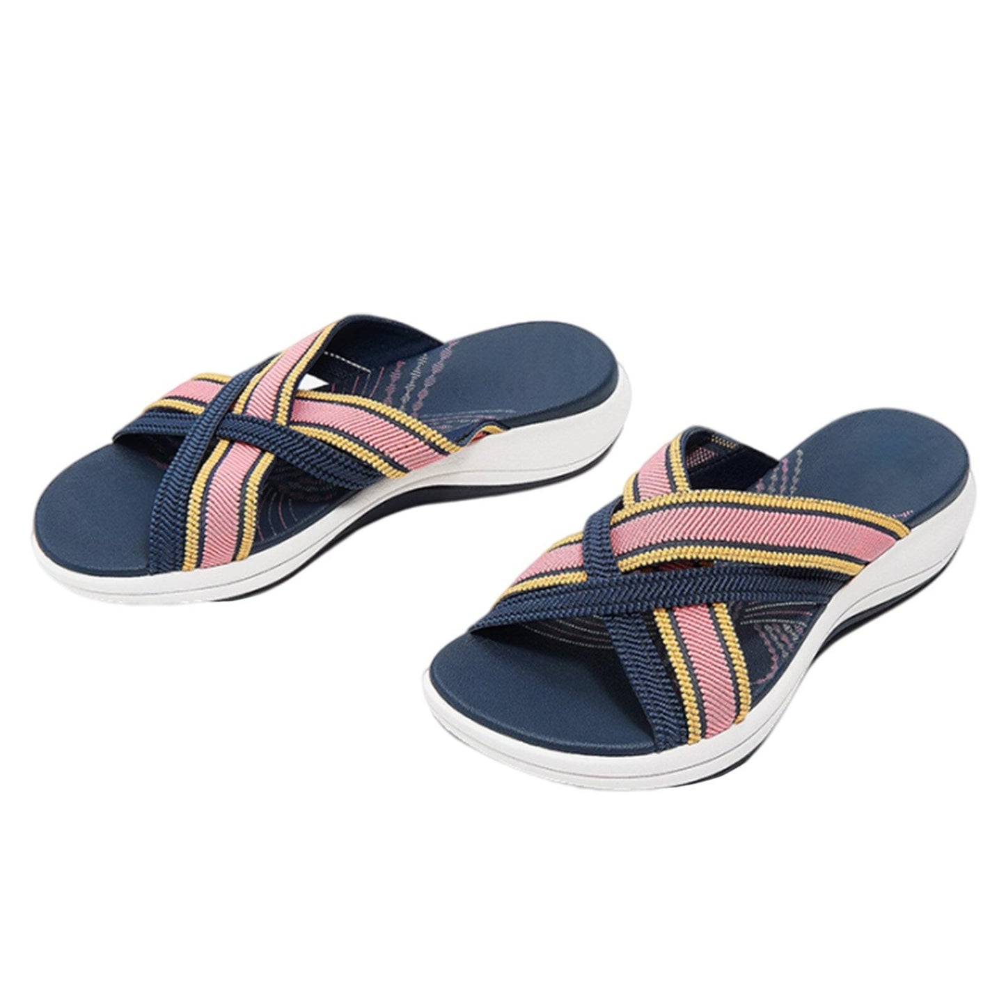 Orthopedische Sandalen Gekruist Elastisch Comfortabel