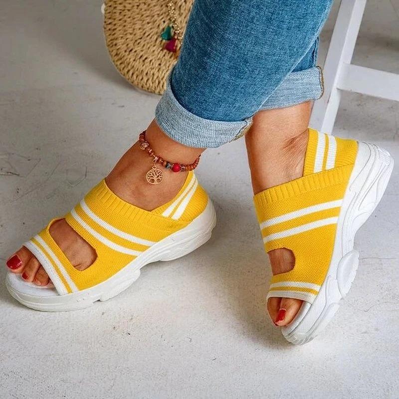 Orthopedische Sandalen Zwart Comfortabel Steunzool