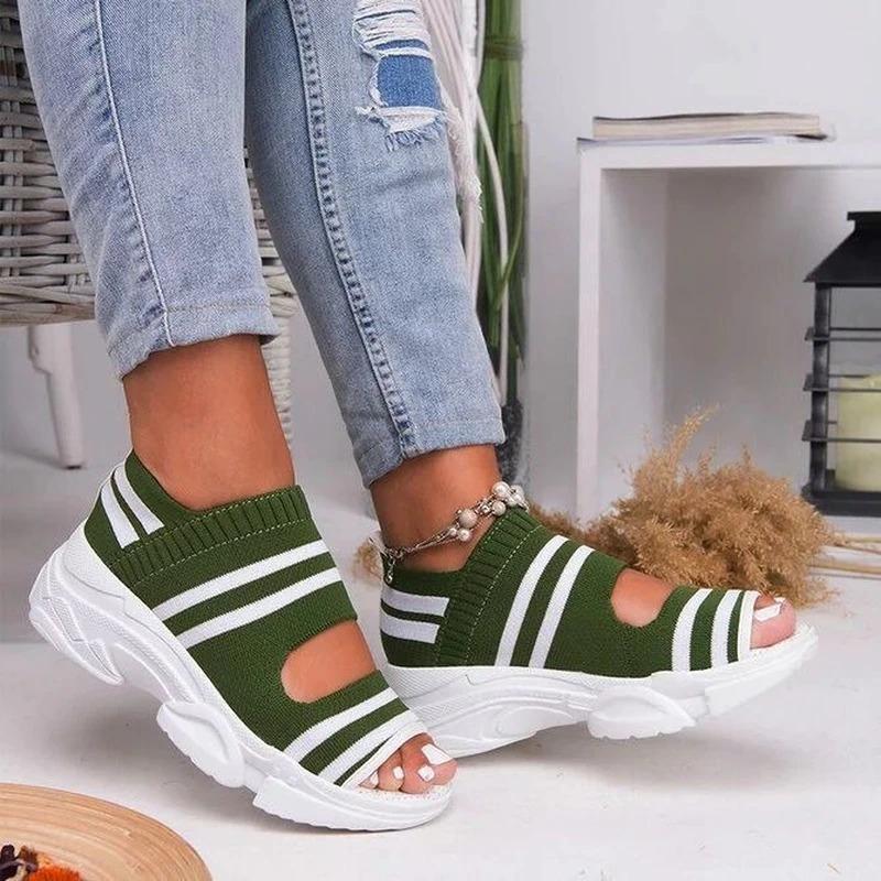 Orthopedische Sandalen Zwart Comfortabel Steunzool