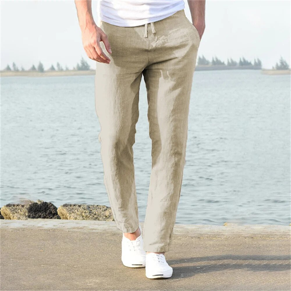 Herenbroek Luchtig en Comfortabel voor Zomer - StudioMarella