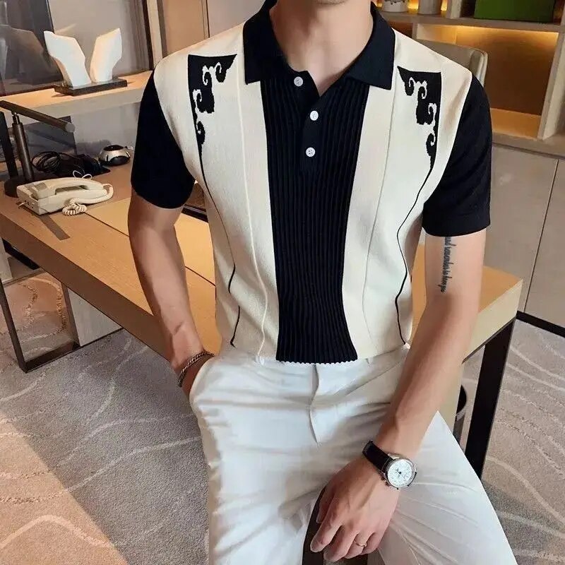 Klassieke Heren Polo T-shirt van Kwaliteit Katoen - StudioMarella