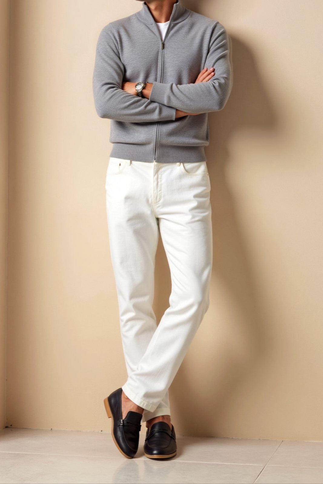 Dames Cardigan Slim Fit Elegant Lange Mouw