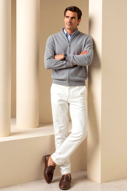 Dames Cardigan Slim Fit Elegant Lange Mouw