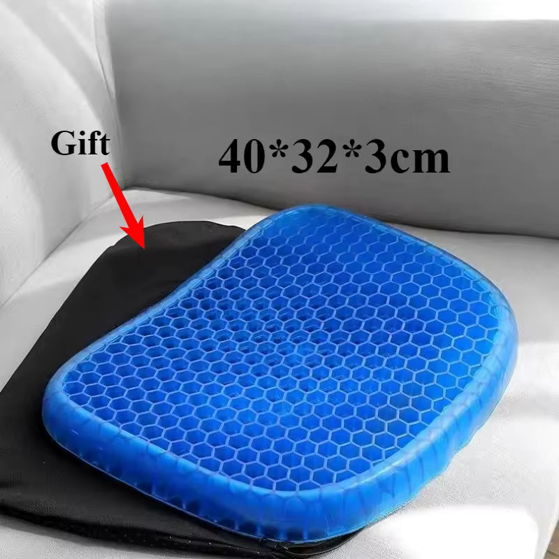 Orthopedisch Gelkussen Zitcomfort Drukverlichting Stuitbeen Bureaustoel Auto Rolstoel Memory Foam Zitkussen