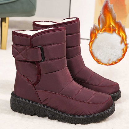 Dames Sneeuwlaarzen Waterdicht Warm Antislip Zool