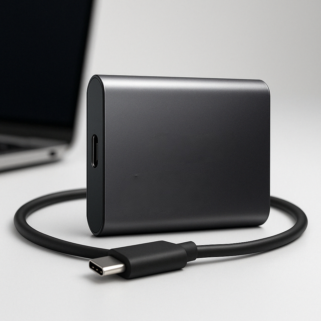 Draagbare SSD 512GB USB-C Externe Harde Schijf Ultrasnel voor Laptop & PC