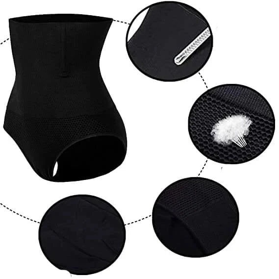 Corrigerend Shapewear Slipje met Hoge Taille