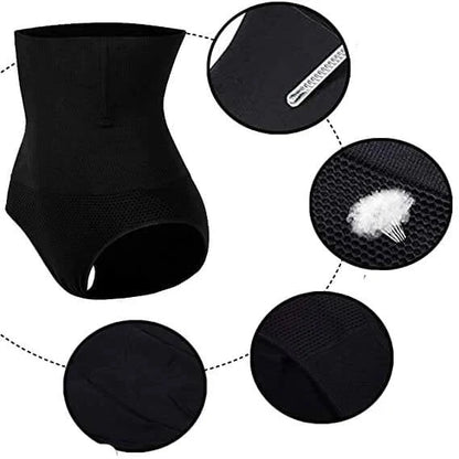 Corrigerend Shapewear Slipje met Hoge Taille
