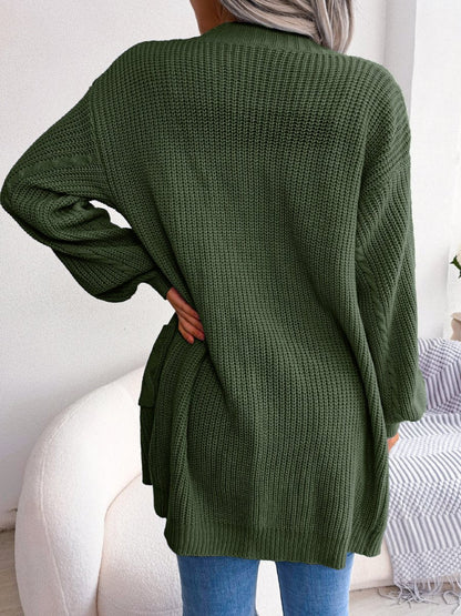 Gebreide Cardigan Losse Casual Zachte Trui