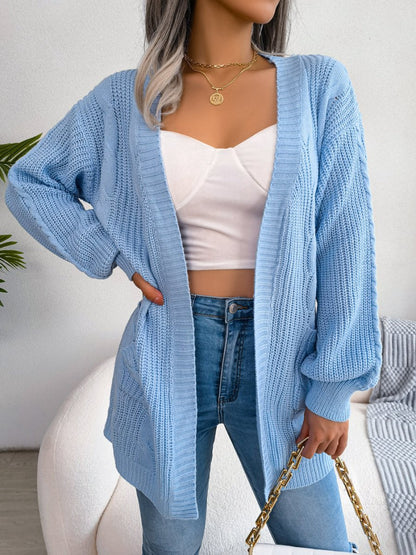 Gebreide Cardigan Losse Casual Zachte Trui