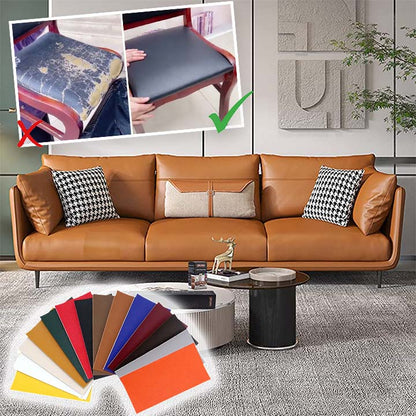 Zelfklevende Leerreparatiefolie 50x138cm Meubelherstel Bankstel Auto Interieur Leren Bank Herstellen